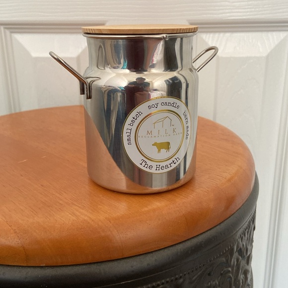 soy candle small batch milk reclamation barn the hearth milk churn - Picture 13 of 13